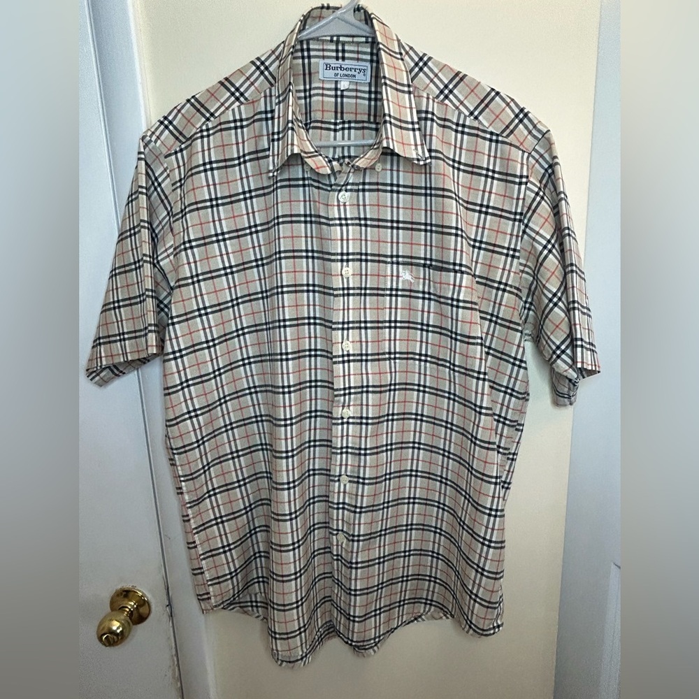 Burberry Classic Plaid Men's Shirt